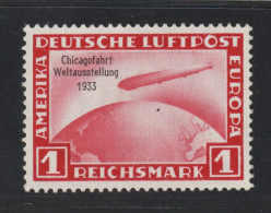 Delcampe - DEUTSCHES REICH 496  Chikagofahrt 1 RM Ungebraucht Ohne Gummi, Sonst Tadellos - Ungebraucht