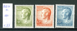 Delcampe - Luxembourg   N° 869/71  Xx - Ungebraucht