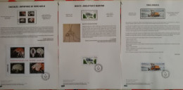 Delcampe - TAAF - 2017 - 14 Documents FDC - 1er Jour Des N° 795 à 817 - Peu Commun - Abonnement Du N° 491 Au N° 504 - Brieven En Documenten