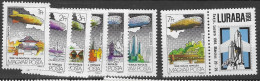 Delcampe - Hungary Mnh ** 1981 Zeppelin Set - Ongebruikt