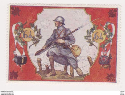 Delcampe - Vignette Militaire Delandre - 64ème Régiment D'infanterie - Militärmarken