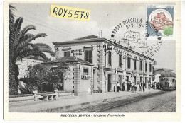 Delcampe - Calabria Reggio Calabria Roccella Ionica O Jonica Stazione Ferroviaria Treno Littorina Viaggiatori Animatissima Veduta - Bahnhöfe Ohne Züge