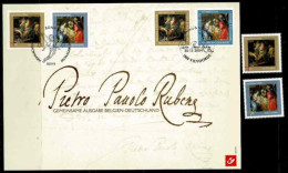 Delcampe - 2004 3332HK/FDC + Zegels Deutschland - Rubens/Noël Et Nouvel An - 2001-2010