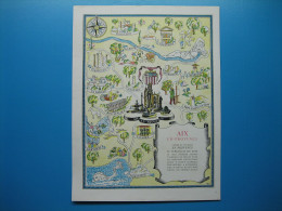 Delcampe - (1947) Publicité  AIX EN-PROVENCE - Publicidad