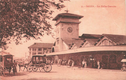 Delcampe - CPA Viêt Nam-Saigon-Les Halles Centrale-En L'état    L4281 - Vietnam
