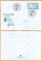 Delcampe - 2002. Moldova Moldavie Moldau. FDC  Seminar  Regional Aspects Of Postal Development. RCC. Satellite. - Other & Unclassified