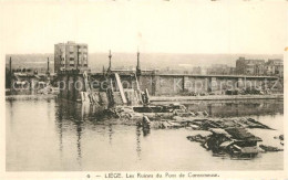 Delcampe - Liege Luettich Les Ruines Du Pont De Coronmeuse - Sonstige & Ohne Zuordnung