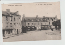 Delcampe - Dav : Calvados : CLECY : Place Du Marché - Clécy