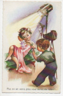 Delcampe - Cpa Coquine: Plus On En Verra,plus Vous Aurez De Talent…. Très Bon état Visible Aux Scans.  Paiement De Préférence Par : - Andere & Zonder Classificatie