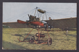 Delcampe - Vinatge Postcard GERMANY, Hoffmann On Harlan Monoplane - ....-1914: Voorlopers