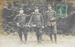 Delcampe - CPA Militaire Carte Photo - Clairon - Characters