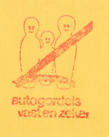 Delcampe - Meter Cover Netherlands 1976 Seatbelt - Surely - Other & Unclassified