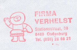 Delcampe - Meter Cut Belgium 1994 Eskimo - Inuit - Arktis Expeditionen