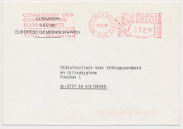 Delcampe - Meter Cover Belgium 1985 Commission Of The European Communities - European Community