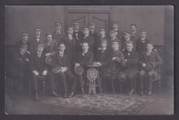 Delcampe - Vinatge Postcard GERMANY, RPPC, Graduation From University 1913 - Mannen