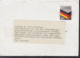 Delcampe - BRD  POSTKRIEG  W 1285 Pk IV, Gestempelt: Dürbheim 1.9.1985 - Brieven En Documenten
