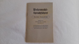 Delcampe - Rare Lexique Guide Traduction WEHRMACHT Soldats Allemands Allemand/francais WW2 - 1939-45