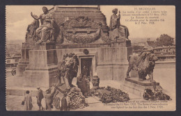 Delcampe - BELGIUM 1935, Postcard, Brussels, The Tomb Of The Unknown Soldier, Posted - Monuments
