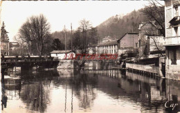Delcampe - CPSM PONT AUDEMER - EURE - LES BORDS DE LA RISLE - Pont Audemer