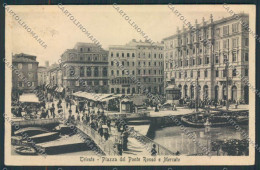 Delcampe - Trieste Mercato Cartolina RB2989 - Trieste