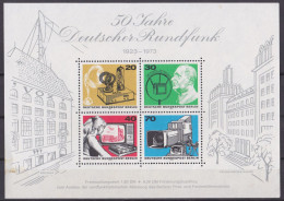 Delcampe - @ Berlin 1973 Mi. Nr. 455-458 Block 4 **/MNH (Blk/71) - Blocks & Kleinbögen