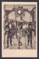 Delcampe - Postcard GERMANY, Art, Ferd Hodler, The Schwinger Parade, Der Schwingerumzug - Schilderijen