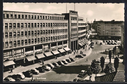 Delcampe - AK Gelsenkirchen, Neumarkt Mit Sparkasse - Gelsenkirchen