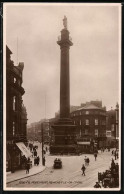 Delcampe - Pc Newcastle-on-Tyne, Grey`s Monument, Strassenbahn - Newcastle-upon-Tyne