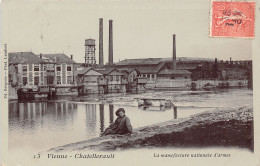 Delcampe - 86-CHATELLERAULT-MANUFACTURE D ARMES-N°T295-G/0017 - Chatellerault