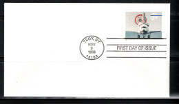 Delcampe - USA 1998 Space Shuttle Endeavour Stamp On FDC - Verenigde Staten