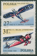 Delcampe - Polen 1982 Europa-Rundflug CHALLENGE 2806/07 Postfrisch - Unused Stamps