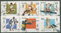 Delcampe - Polen 1988 Olympia Sommerspiele Seoul 3149/54 Gestempelt - Used Stamps