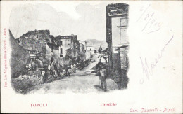 Delcampe - Ah548 Cartolina Popoli Lavatoio 1903 Bella! Provincia Di Pescara - Pescara