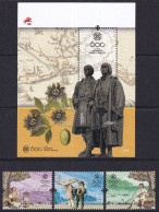 Delcampe - 2019 Portugal Discovery Of Madeira Complete Set Of 3 + Souvenir Sheet  MNH @ BELOW FACE VALUE - Nuovi