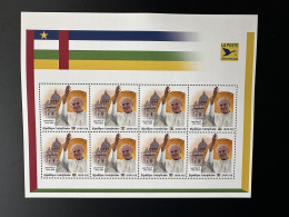 Delcampe - Centrafricaine Central Africa 2023 Mi. 16029 Personalized Pape Pope Papst John Jean Johannes Paul II - Popes
