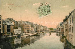 Delcampe - Namur Sur Meuse La Sambre Les Ecluses - Namur