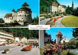 Delcampe - Vaduz Schloss Parkanlage Stadtansicht - Liechtenstein