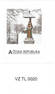 Delcampe - ** Czech Republic Private Design Stamp Madonna Of Zablati Now Part Of Bohumin (Oderberg) 2013 - Christianity