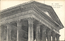 Delcampe - CPA Nimes Les Frises Du Portique De La Maison Carree - Nîmes