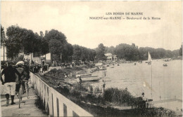 Delcampe - Nogent Sur MArne - Boulevard De La Marne - Nogent Sur Marne