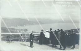 Delcampe - Ba96 Cartolina  Fotografica Portofino Kulm  Panorama Verso Spezia Genova Liguria - Genova (Genua)