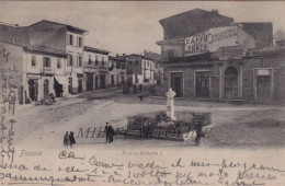 Delcampe - FIESOLE: Piazza Umberto I "Gran Caffe' La Posta"  1903 - Firenze (Florence)