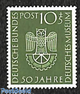 Delcampe - Germany, Federal Republic 1953 German Museum 1v, Unused (hinged), Art - Museums - Ungebraucht