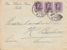 Delcampe - Spanien: 1923: Sevilla Nach Buchsee/Schweiz - Altri & Non Classificati