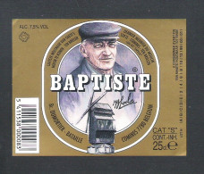 Delcampe - BROUWERIJ DUMORTIER - COMINES - BAPTISTE  - 25 CL -  BIERETIKET (BE 035) - Birra