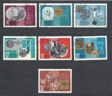 Delcampe - RUSSIE  Y & T N° 3432/3438 Récompenses Obtenues Expo Philatéliques - Gebruikt