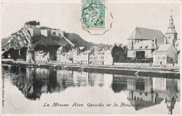 Delcampe - 08 GIVET LA MEUSE RIVE GAUCHE ET LE BOULEVARD - Givet