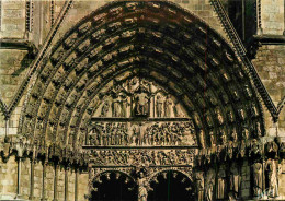 Delcampe - 18 - Bourges - Cathédrale Saint Etienne - Portail Central Dit Du Jugement Dernier - CPM - Voir Scans Recto-Verso - Bourges
