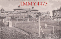 Delcampe - CPA - MERS-les-BAINS - Le Casino Et Les Tennis ( Bien Animés ) N° 60 - Edit. C. A. P. - Mers Les Bains