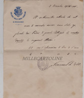 Delcampe - BADIA FIESOLANA- 1939 Dichiarazione Di Padre Vincenzo Viti  Su Carta Intestata.. - Firenze (Florence)